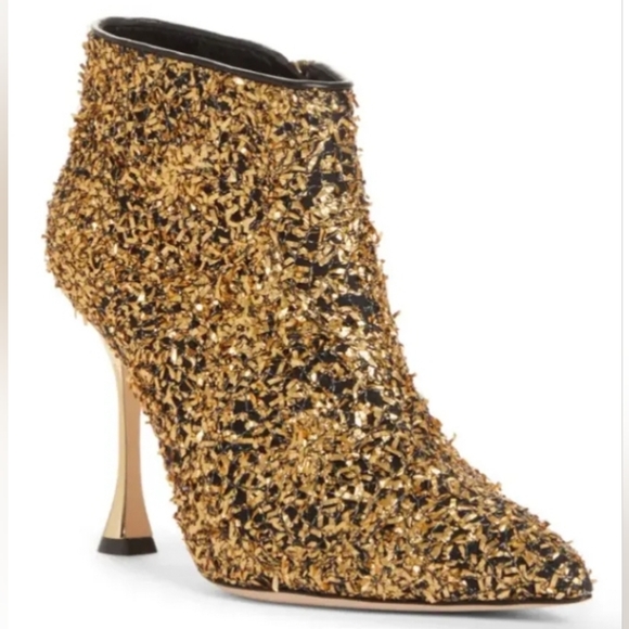 NEW RARE Manolo Blahnik 50th Anniversary BB 105 Pointy Toe Bootie - Picture 3 of 6